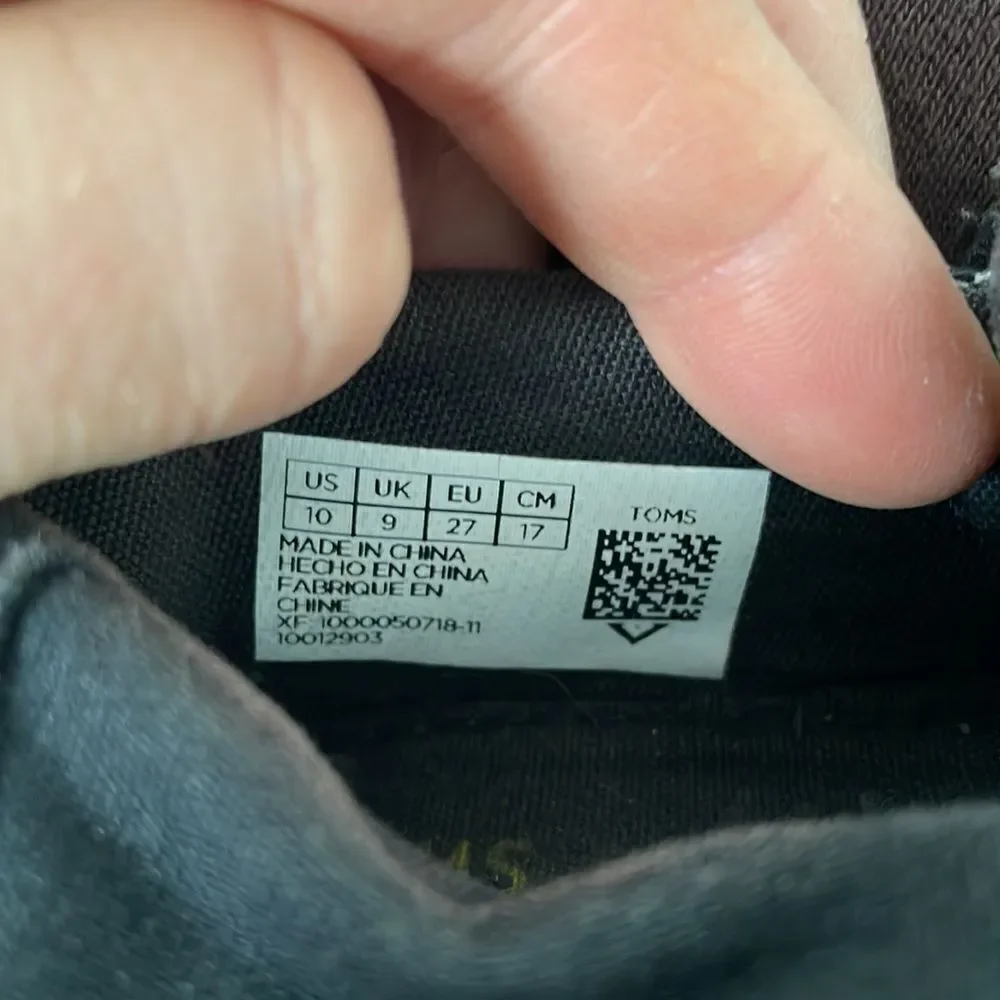 3 for $25 - Toms space shoes - Picture 6 of 7